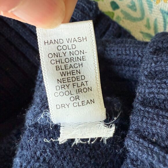 Banana Republic 100% Merino Wool Longline Button Front Cardigan Sweater Heavy M - Picture 4 of 6